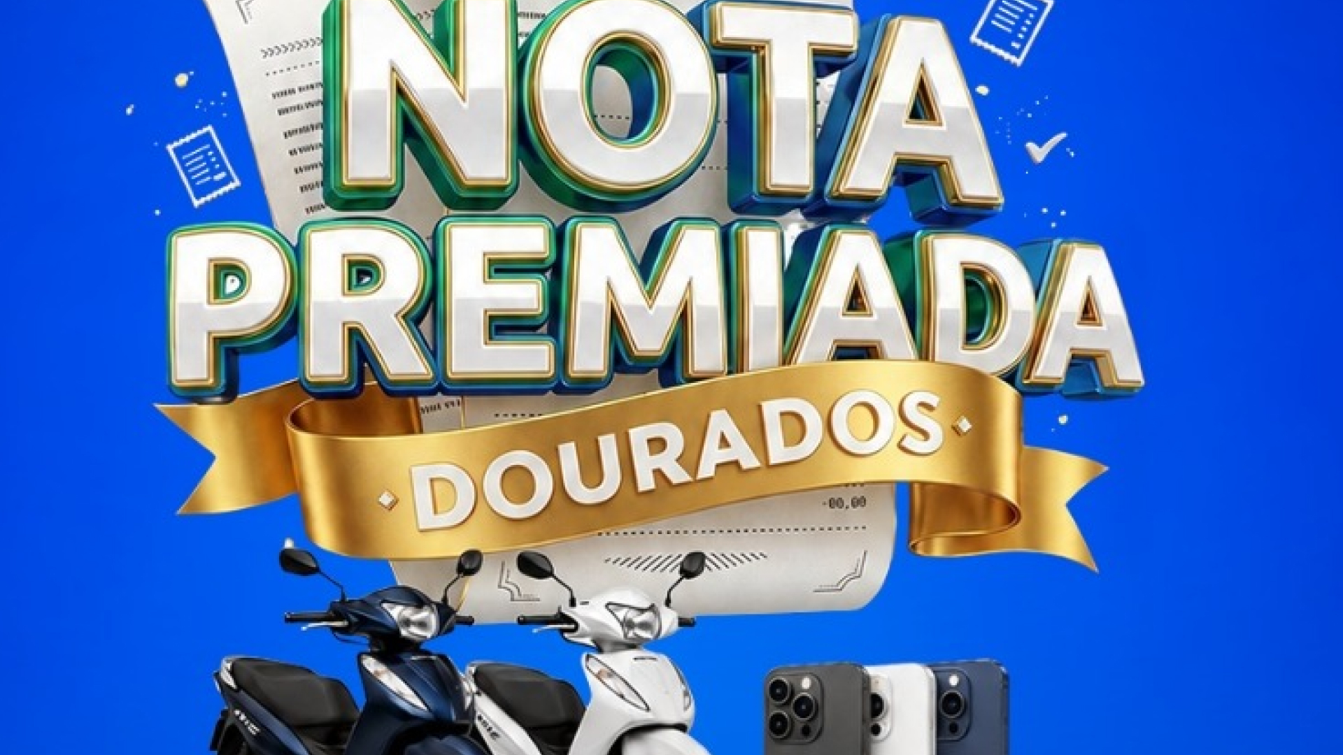 Prefeitura de Dourados regulamenta Nota Premiada com sorteio de motos e iPhones