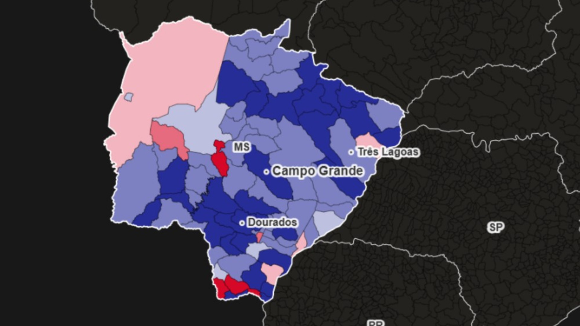 Lula reverte votação em quatro cidades de MS no 2º turno